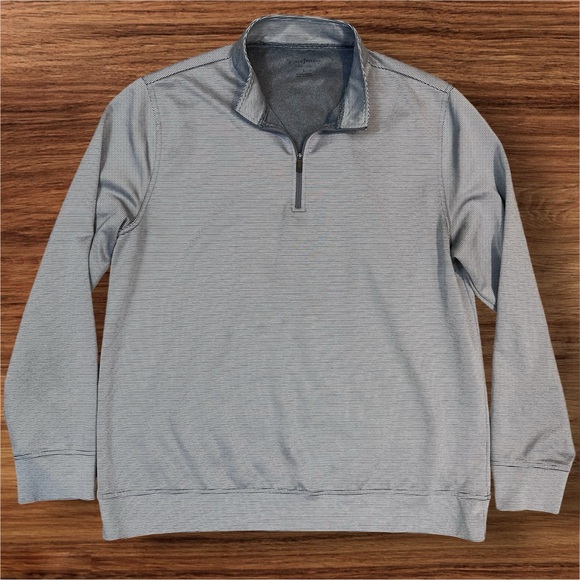Hickey Freeman Other - Hickey Freeman Men’s Gray Quarter-Zip Pullover. Large.